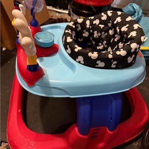 Colorful Baby Walker with Fun Activities